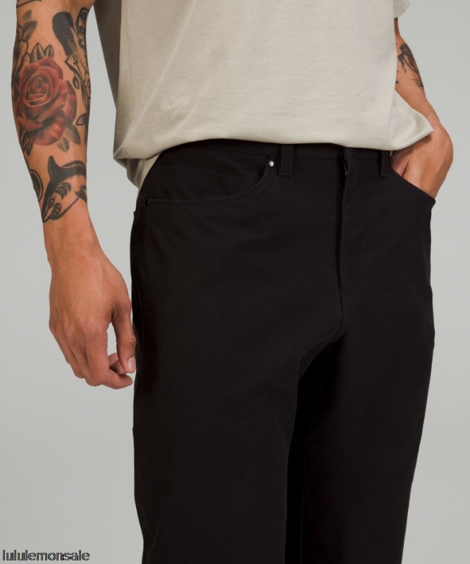 Lululemon Deutschland DELULU680 | Schwarz Abc Locker Sitzende Verkürzte Hose Utilitech
